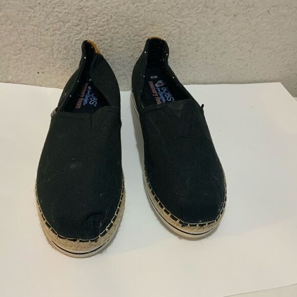 Bobs Canvas Espadrilles Black size 10 - Picture 5 of 12
